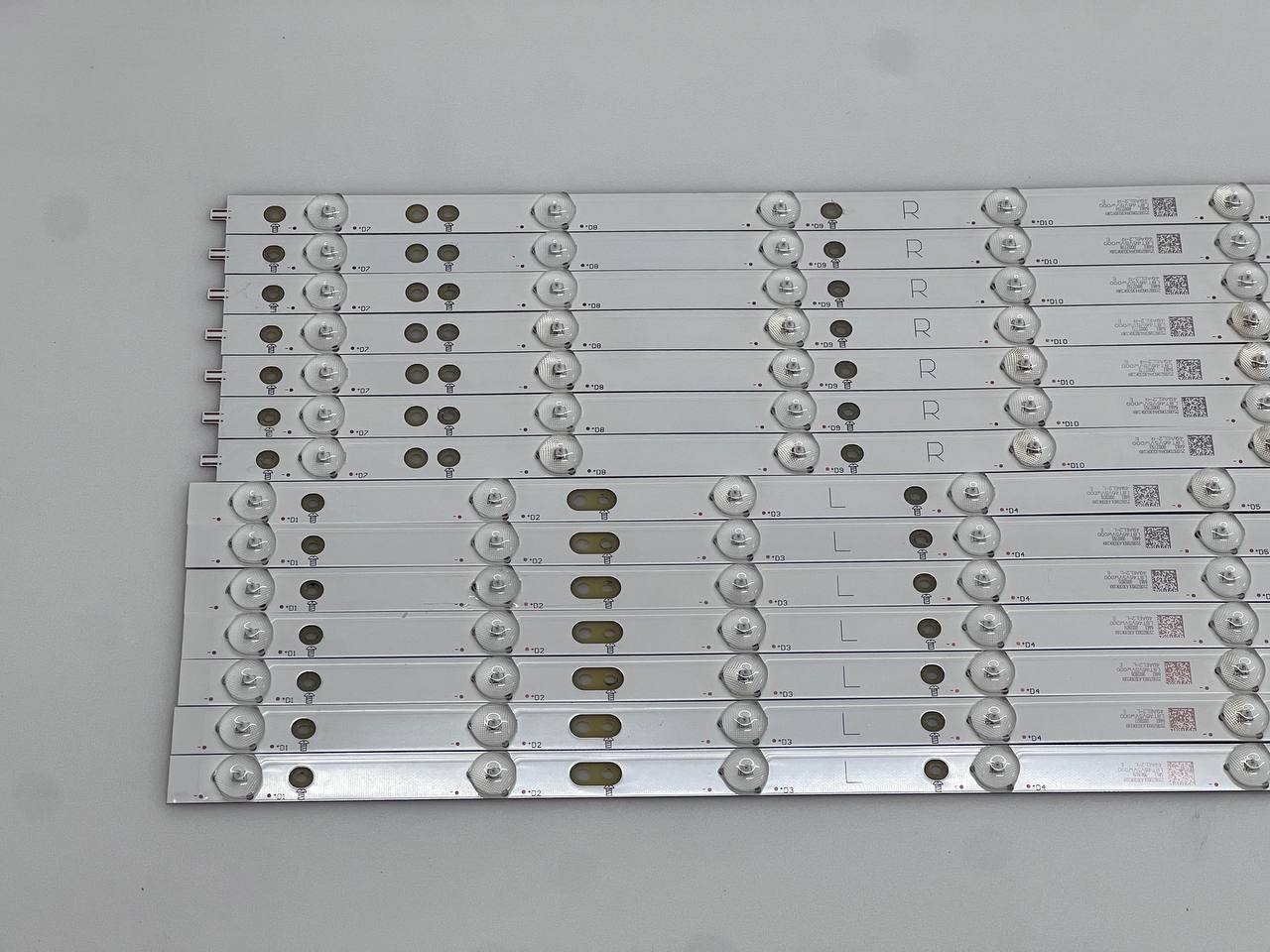 LEDs LP-PF3030-GJD2P6C490712-R-D / LP-PF3030-GJD2P6C490712-L-D for Philips 49PUS6501/12 TV