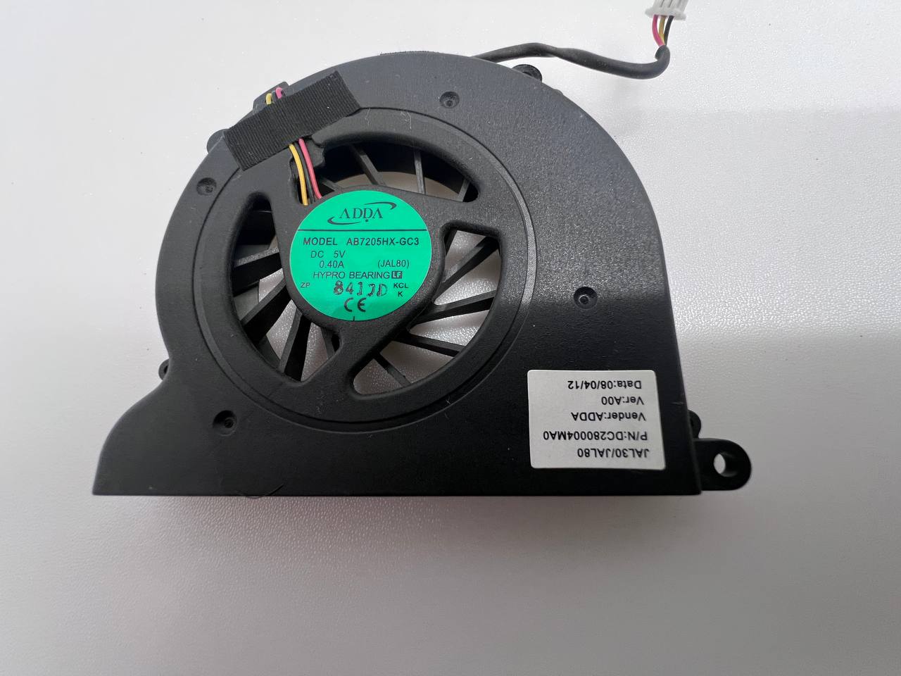 Dell Vostro 1510 Laptop - Cooling Fan AB7205HX-GC3