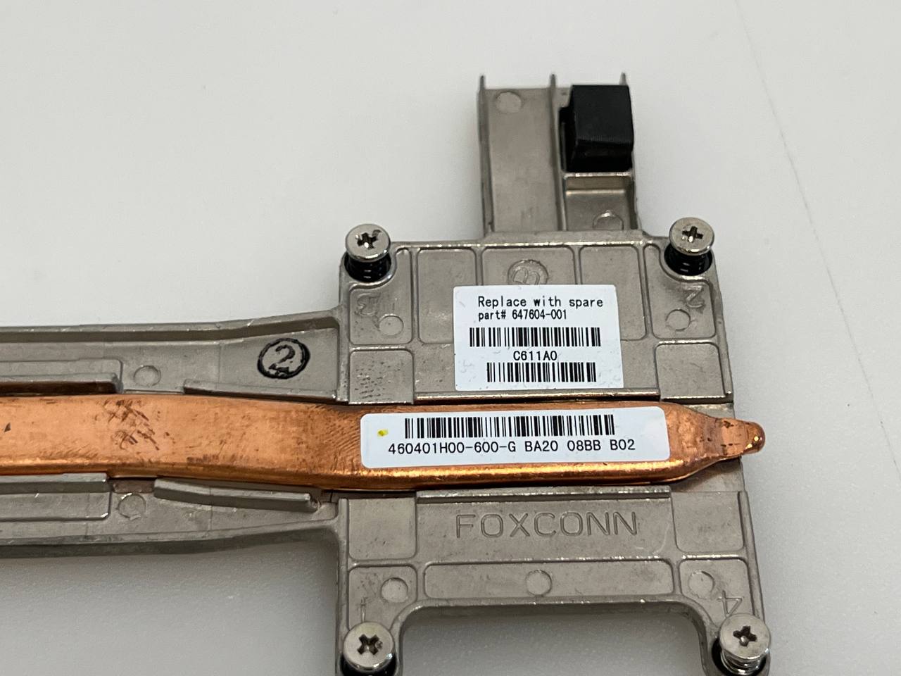 HP EliteBook 8560p Heatsink 647604-001