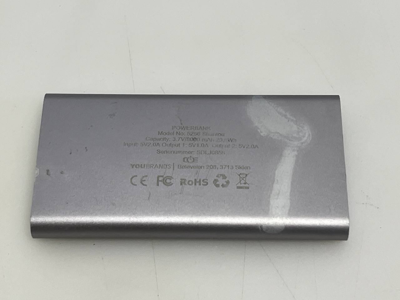 Shantou 5256 -  8000mAh Power Bank