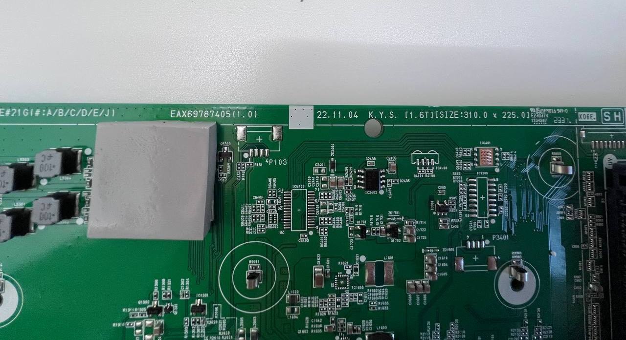 Mother Board EAX69787405 for LG OLED55G23LA TV