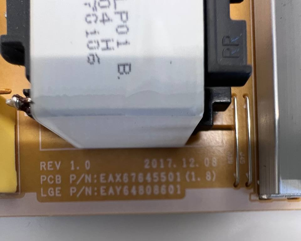 Power Supply EAX67645501 (1.8) LGP4955-18UL6 for LG 55UK7550MLA TV