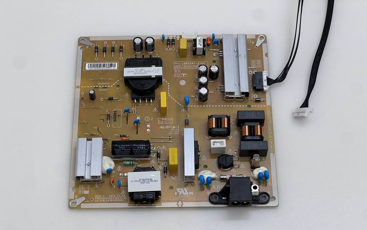 Power Supply LGP55NT-21U1 EAX69501704 (1.0) for LG 55NANO81T3A TV