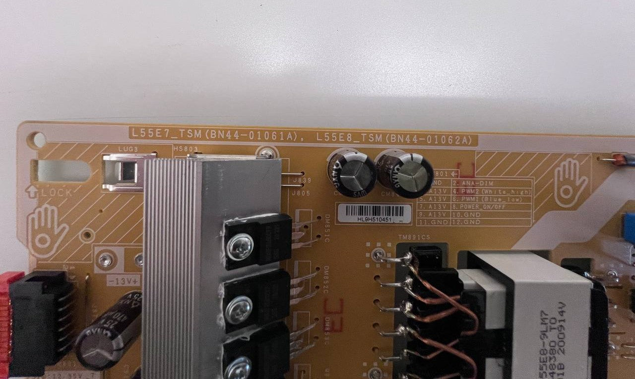 Power Supply BN44-01061A for Samsung UE55TU8502U TV