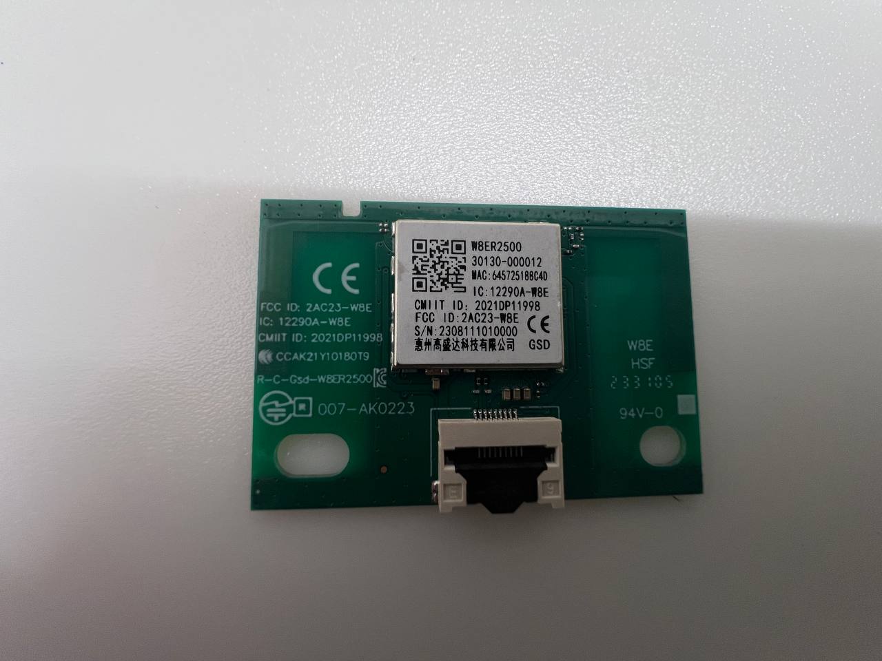 WiFi BT Module 12290A-W8E for TCL 40FHD7900 TV