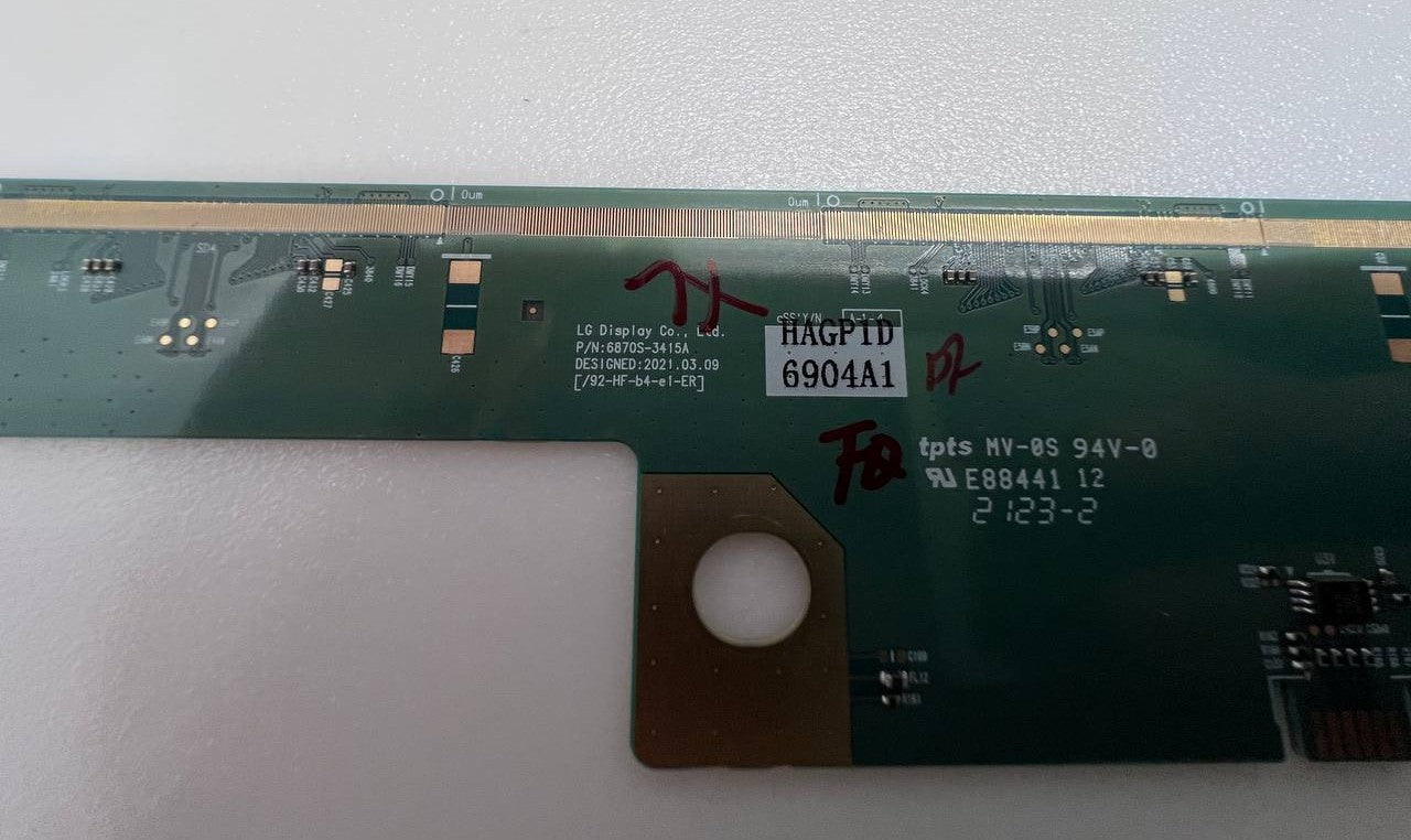 Matrix boards 6870S-3415A for Samsung S27AG524NU Gaming Monitor