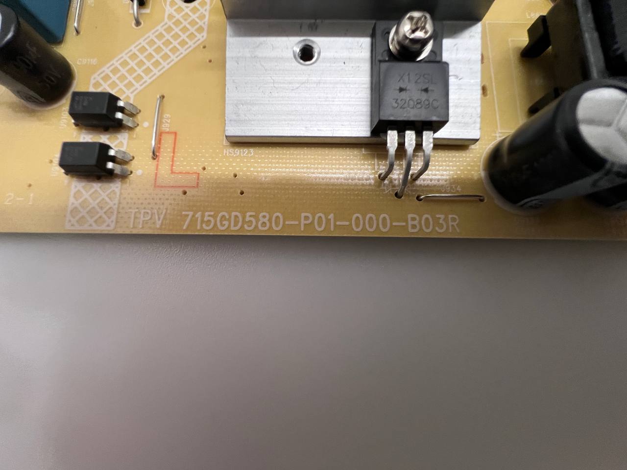 Philips 43PUS8518/12 Smart TV Power Supply Board - 715GD580-P01-000-B03R