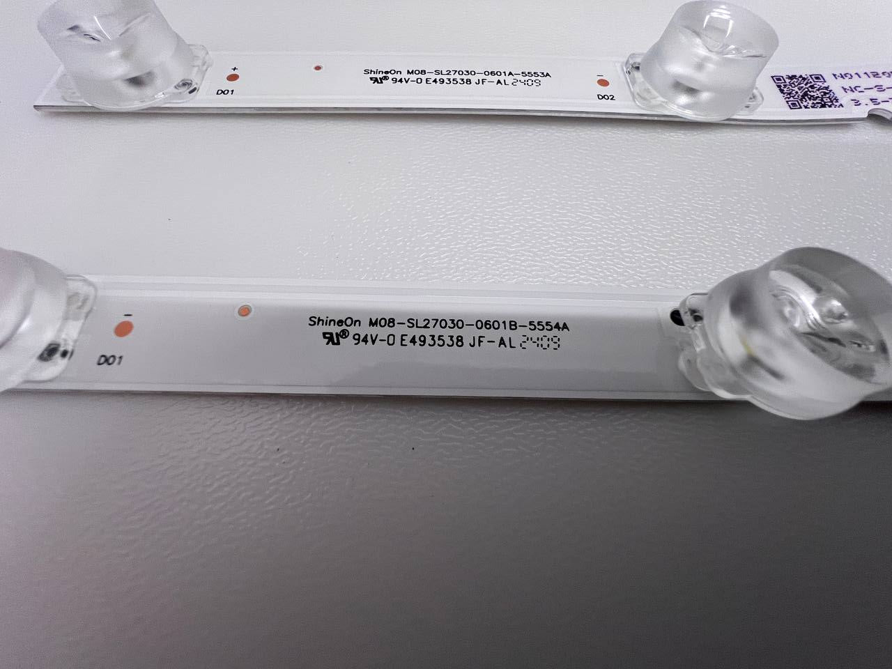 LED Backlight Strips – M08-SL27030-0601B-5554A for LG 27TQ615S-PZ