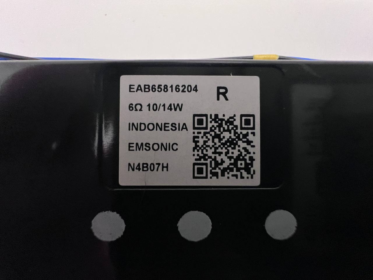 Speakers 14W EAB65816203 / EAB65816204 for LG 55UR81003LJ Smart TV