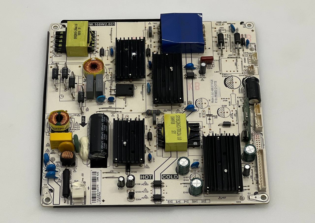 Power Supply Board – PW.168W2.801 for Sharp LC-40UG7252E Smart TV (for spare parts)