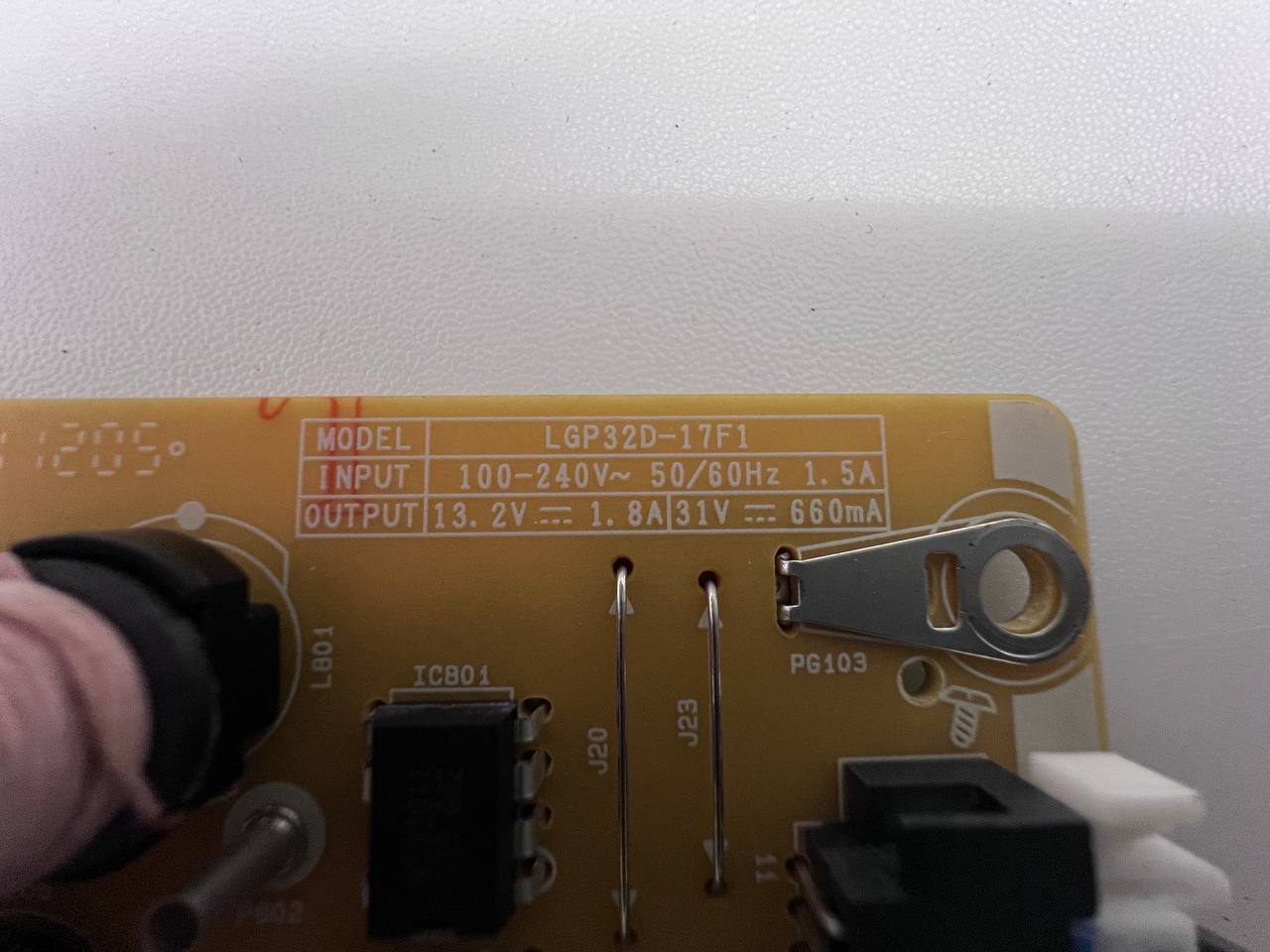 Power Supply Board – EAX69091402 for LG 32LM6380PLC Smart TV