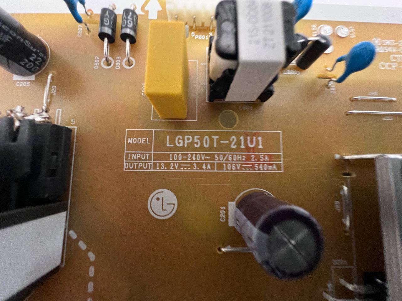 Power Supply EAX69502702 for LG 50UP78003LB TV