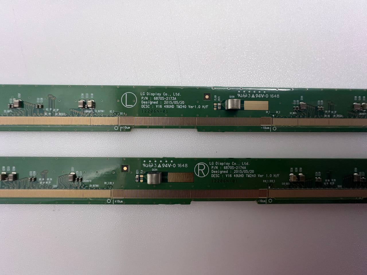 Matrix board 6870S-2173A / 6870S-2174A for LG 49UH850V TV