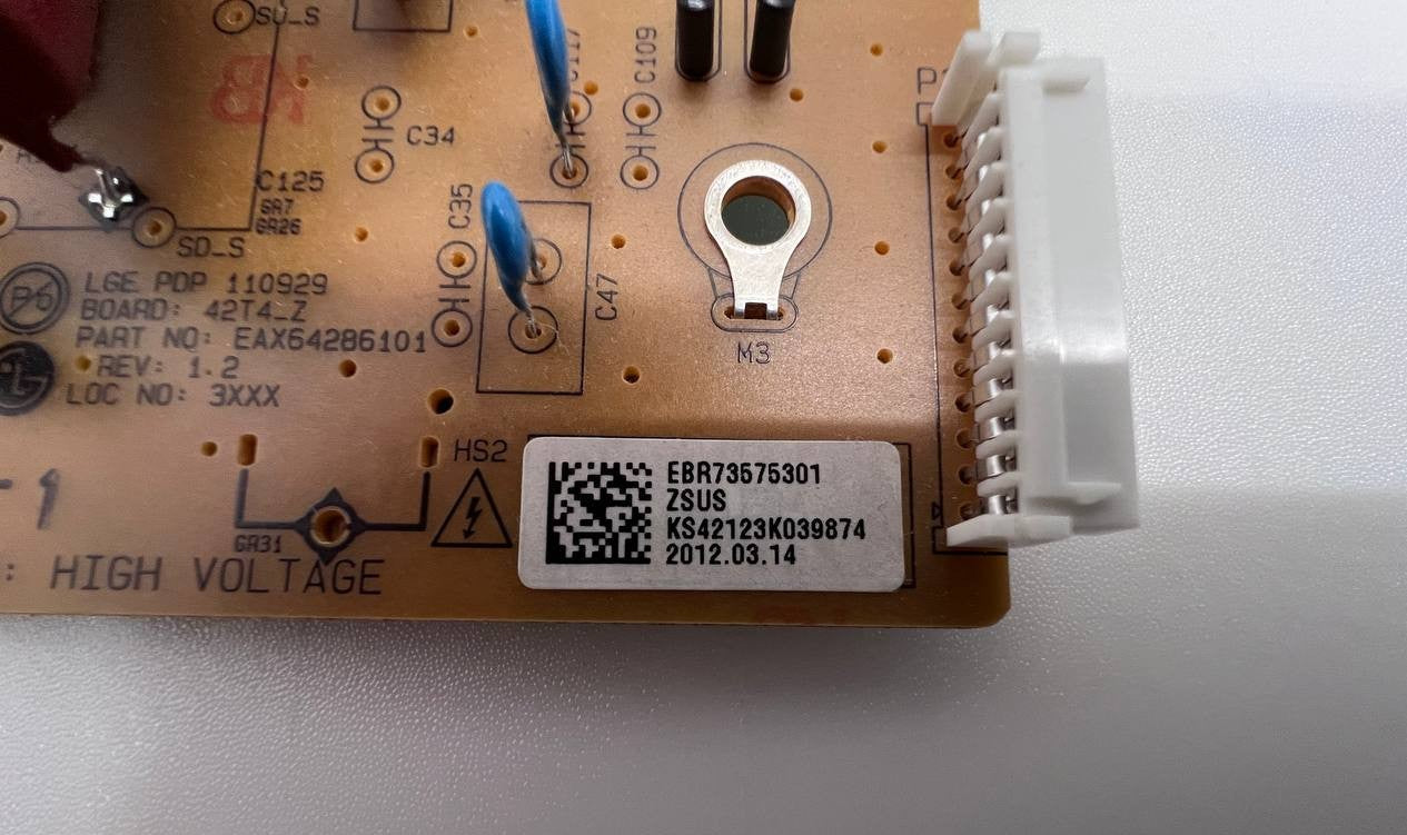 Z-SUS board EBR73575301 for LG 42PA450T TV