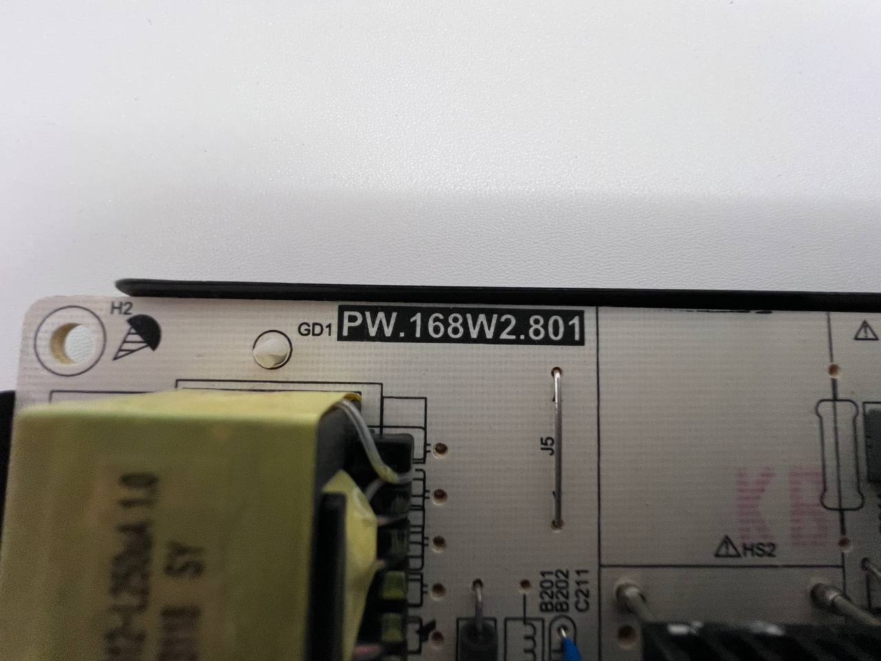 Power Supply Board – PW.168W2.801 for Sharp LC-40UG7252E Smart TV (for spare parts)