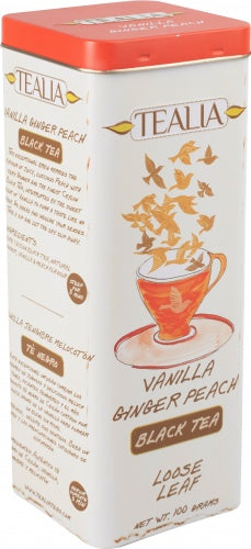 Black tea VANILLA GINGER PEACH 100g