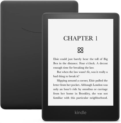 Amazon Kindle Paperwhite eBook Reader 6.8'', 16GB, 11th Gen, Black