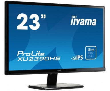 iiyama ProLite XU2390HS Monitor 23'' IPS, FHD 1920x1080, 4 ms, 250 cd/m2, 75 Hz, Black