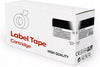Compatible Brother TZe-241 (TZE241) Laminated Label Tape cassette P-touch, Black on White 18mm, 8m