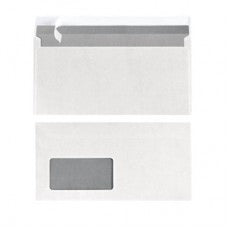 Envelope with box (45x90 mm), left, bottom, C5, 162x229 mm, 80 g, white 1 pcs. 0721-112
