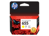 HP 655 (CZ112AE) Ink Cartridge, Yellow (expired date)