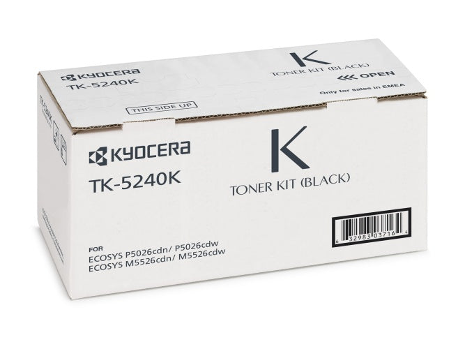 Kyocera TK-5240K Toner Cartridge, Black