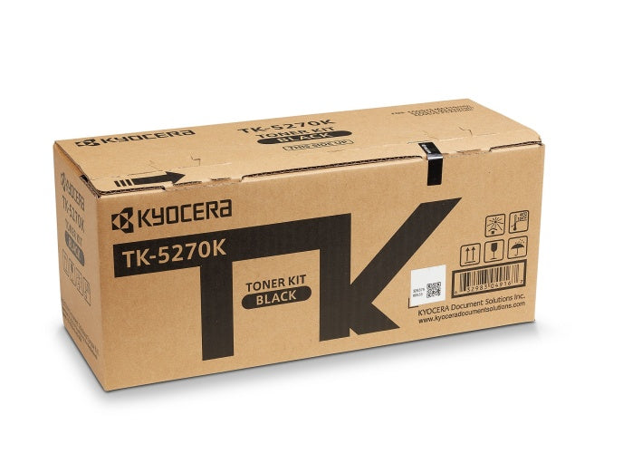 Kyocera TK-5270K Toner Cartridge, Black
