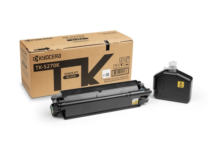 Kyocera TK-5270K Toner Cartridge, Black