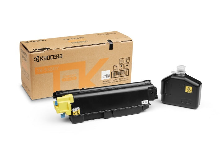 Kyocera TK-5280Y Toner Cartridge, Yellow