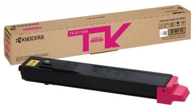 Kyocera TK-8115M Toner Cartridge, Magenta