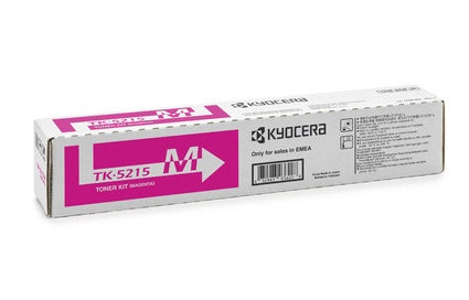 Kyocera TK-5215M Toner Cartridge, Magenta