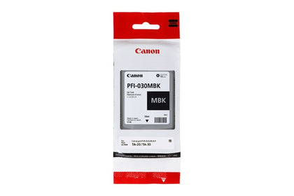 Canon PFI-030MBK (3488C001) Ink Cartridge, Matte Black