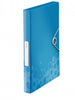 Folder-case with rubber Leitz WOW, A4 / 30 mm, plastic, blue 0816-119