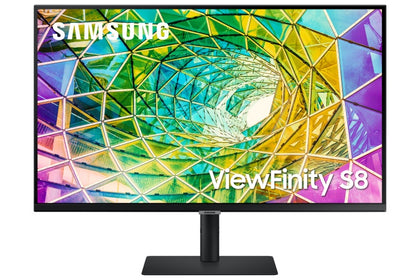 Samsung ViewFinity S8 S32A800NMP Monitor 32'' VA LCD 4K UHD 3840x2160, 5ms, 300cd/m2, 60Hz, Black