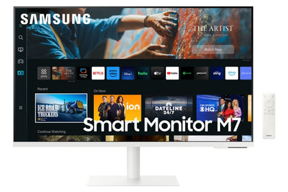 Samsung Smart Monitor M7 M70C Monitor 32'' VA LED 4K UHD 3840x2160, 4ms, 300cd/m2, 60Hz, White