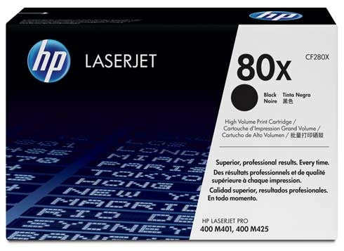 HP Cartridge No.80X Black (CF280X)