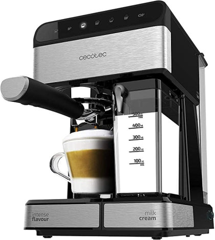 Ecost Customer Return, Cecotec semi-automatic coffee maker, power instant-ccino, Black