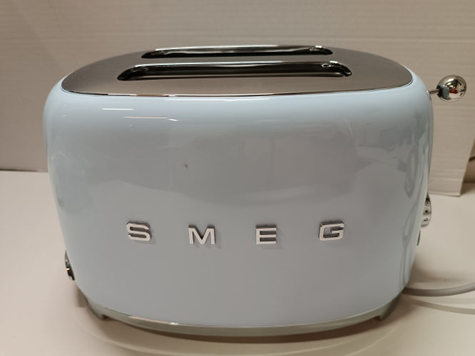 Ecost Customer Return, Smeg 2 Slice Toaster 50s Blue
