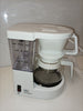 Ecost Customer Return, Melitta, filter coffee machine, aromaboy, 2 cup glass jug, filter insert, whi