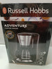 Ecost Customer Return, Russell Hobbs Adventure 24010-56 Coffee Machine, Stainless Steel, Glass Jug u
