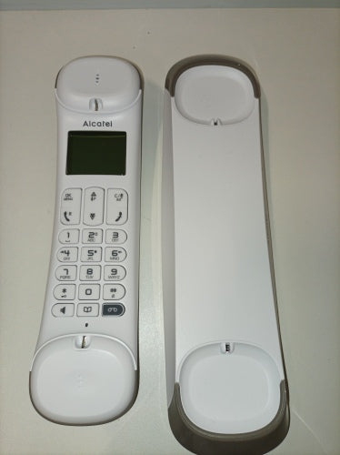 Ecost Customer Return, Alcatel Smile Voice - wireless telephone, integrated answering machine, large