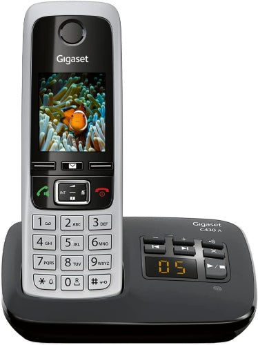 Ecost Customer Return, Gigaset C430A - cordless phone - answering machine with number display