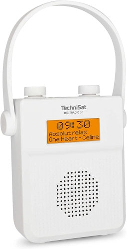 Ecost Customer Return, TechniSat DIGITRADIO 30 - Waterproof DAB+ Shower Radio (FM, DAB Digital Radio