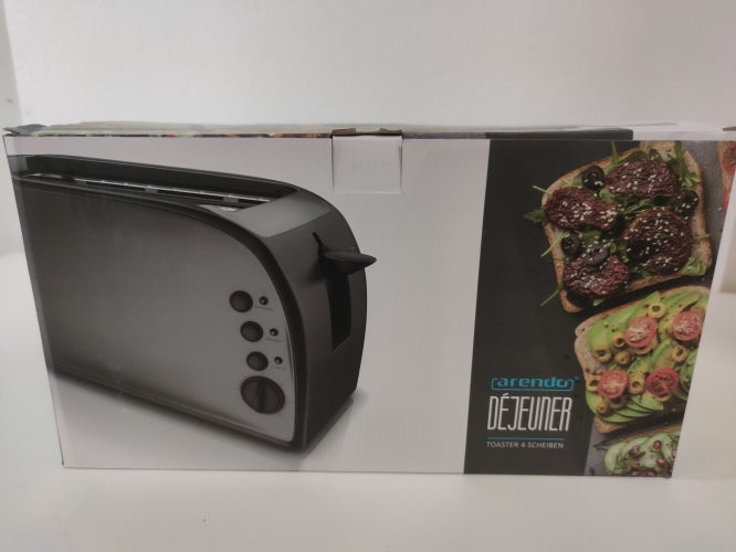 Ecost Customer Return, Arendo Automatic long slot toaster with defrost function, heat-insulating hou
