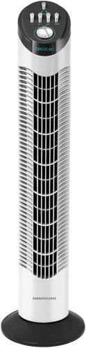 Ecost Customer Return, Cecotec EnergySilence 9090 Skyline Tower Fans (76cm, White)