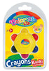 Colorino Kids Star crayons 6 colours