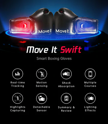 Move IT Swift Smart boxing gloves