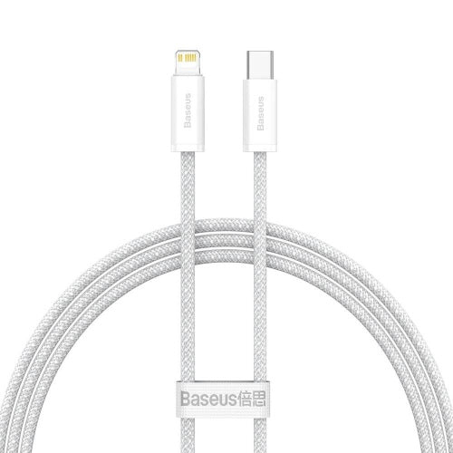 Baseus Dynamic Series Fast Charging Data Cable Type-C to apple lightning  20W 1m White