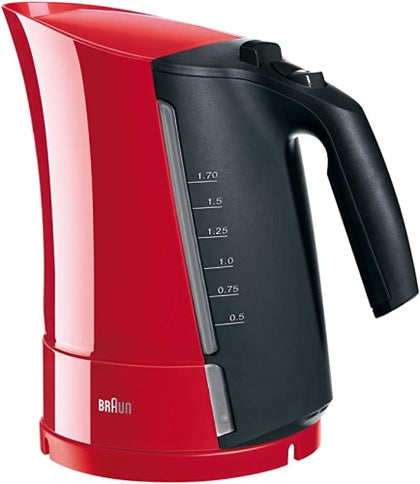 Ecost Customer Return Braun WK300 electric kettle 1.6 L 2200 W Black, Red