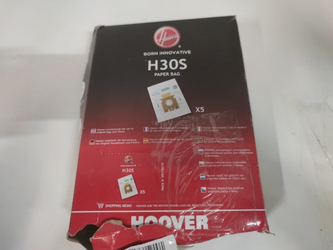 Ecost Customer Return, Hoover H30S Vacuum Accessory/Supply